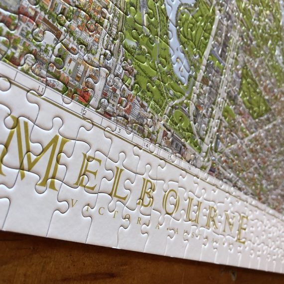 The Melbourne Map Jigsaw Cape Merchants