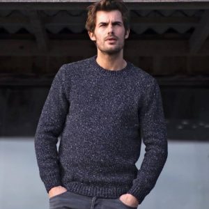 Men's Crew Neck w/ Ribbed Sides