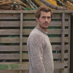 Men's Crew Neck w/ Ribbed Sides