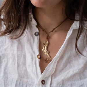 Cavalluccio Marino L Pendant Bronze