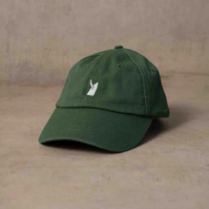 Single Fin Cap Green
