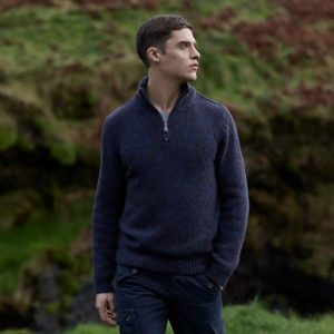 Chunky Zip Neck