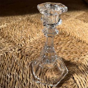 Vintage Glass Candlestick