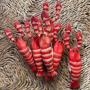 USA Vintage Lobster Napkin Rings 6