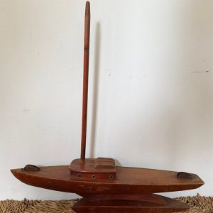 Maine USA Model Yacht on Stand
