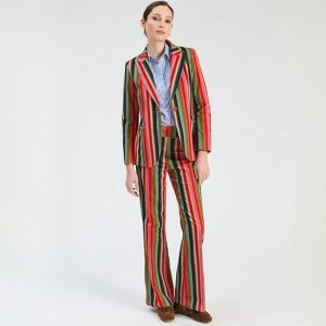 Teodora Micro Corduroy Pant - Multi