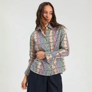 Alba Geometric Shirt - Multi