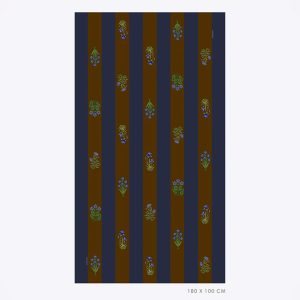 Scarf - Flowers and Stripes