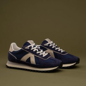 GATE Sneaker Navy Snake Gold