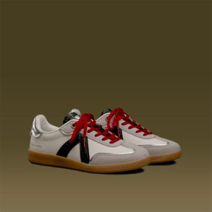 Elite Classic White/ Green Croc/Red