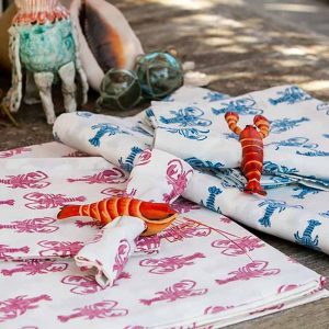 Lobster Tablecloth 8 Seater