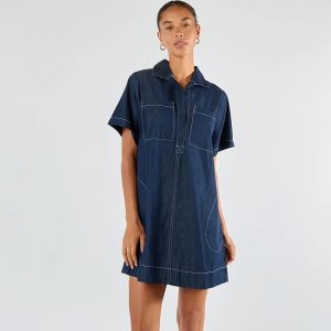 Denim Mini Dress