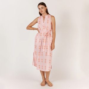 Geometric Sleeveless Dress