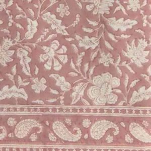 Trellis Flowers Round Tablecloth (L)