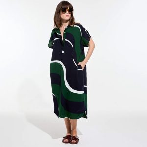 Syracuse Madone Dress - Green